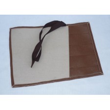 NÁŘADÍ - KOŽENKOVÝ OBAL (DOBOVÁ KOŽENKA) - HNĚDÝ 